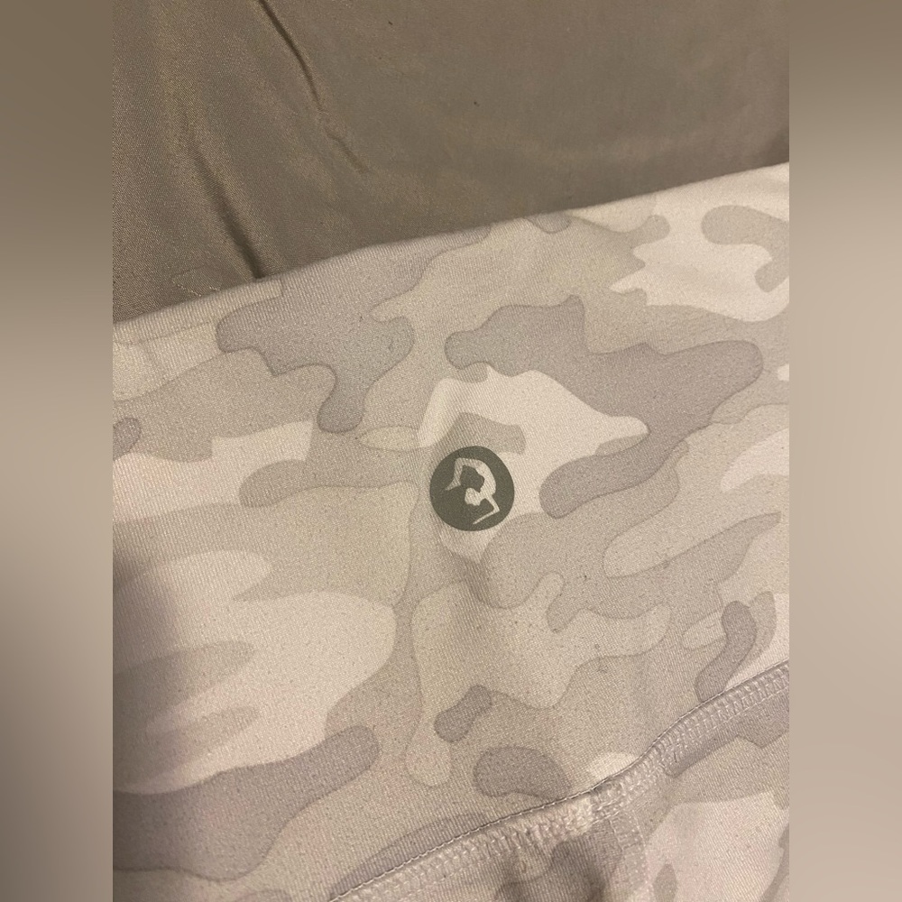 White Camo Leggings - Picture 2 of 2